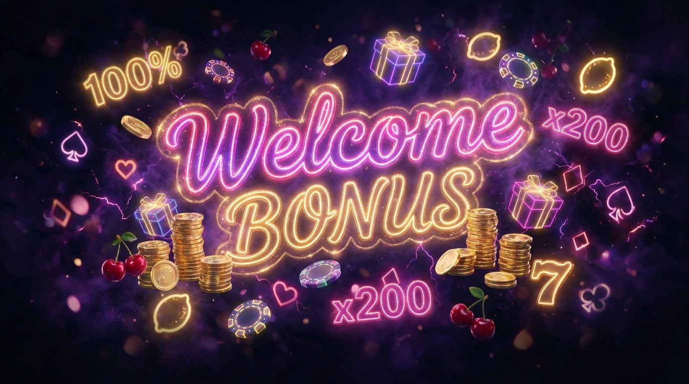 Neon welcome bonus promotion